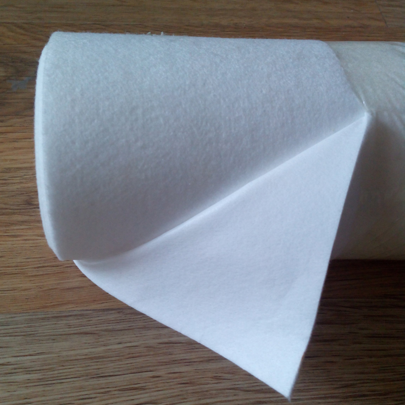 使用透水模板布以后，混凝土结构表面强度提高15%以上